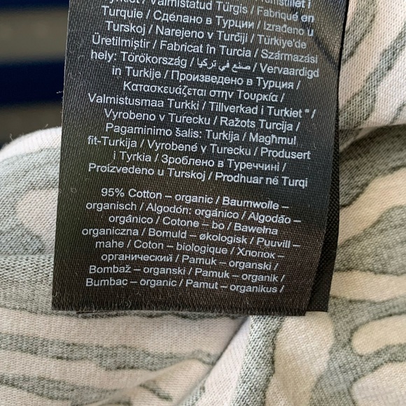 ASOS Noisy May Organic Cotton High Neck Zebra Print Top - Picture 11 of 15